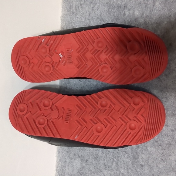 Puma Ferrari Roma Via Perf Black kids Shoes size 13c - Picture 4 of 7